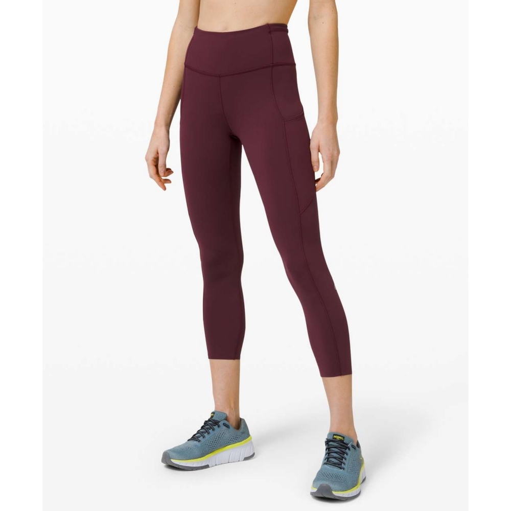 Lululemon Fast and Free 23" Crop Leggings